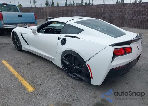 2019 Chevrolet Corvette Stingray from USA, damaged, VIN 1G1YB2D76K5112204